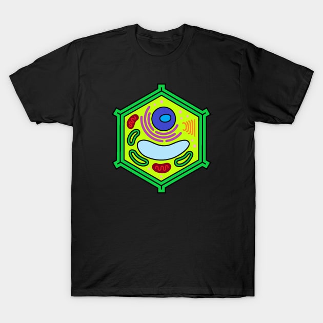 Plant Cell T-Shirt by The BioGeeks